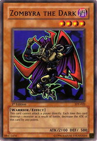 Zombyra the Dark - Starter Deck: Yugi Evolution (SYE) #SYE-022 - Common / Short Print YuGiOh Trading Card
