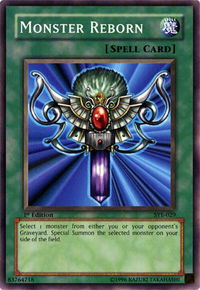 Monster Reborn - Starter Deck: Yugi Evolution (SYE) #SYE-029 - Common / Short Print YuGiOh Trading Card