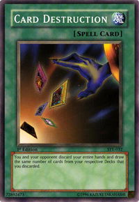 Card Destruction - Starter Deck: Yugi Evolution (SYE) #SYE-032 - Common / Short Print YuGiOh Trading Card