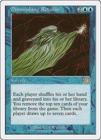 Diminishing Returns - Classic Sixth Edition (6ED) #65 - Rare Magic: The Gathering Trading Card