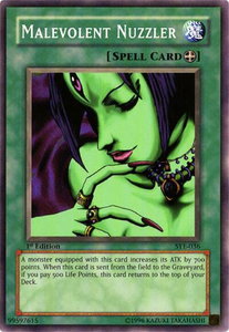 Malevolent Nuzzler - Starter Deck: Yugi Evolution (SYE) #SYE-036 - Common / Short Print YuGiOh Trading Card