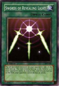 Swords of Revealing Light - Starter Deck: Yugi Evolution (SYE) #SYE-039 - Common / Short Print YuGiOh Trading Card
