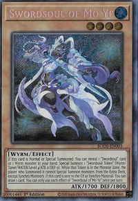 Swordsoul of Mo Ye - Burst of Destiny (BODE) #BODE-EN003 - Secret Rare YuGiOh Trading Card