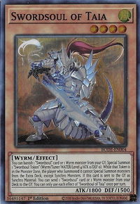 Swordsoul of Taia - Burst of Destiny (BODE) #BODE-EN004 - Super Rare YuGiOh Trading Card