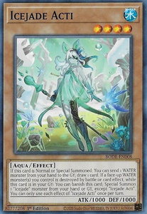 Icejade Acti - Burst of Destiny (BODE) #BODE-EN008 - Common / Short Print YuGiOh Trading Card