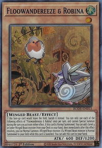Floowandereeze & Robina - Burst of Destiny (BODE) #BODE-EN013 - Super Rare YuGiOh Trading Card