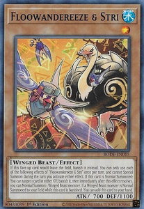 Floowandereeze & Stri - Burst of Destiny (BODE) #BODE-EN015 - Common / Short Print YuGiOh Trading Card