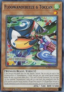 Floowandereeze & Toccan - Burst of Destiny (BODE) #BODE-EN016 - Common / Short Print YuGiOh Trading Card