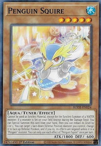 Penguin Squire - Burst of Destiny (BODE) #BODE-EN024 - Common / Short Print YuGiOh Trading Card