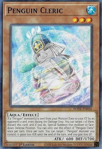 Penguin Cleric - Burst of Destiny (BODE) #BODE-EN026 - Common / Short Print YuGiOh Trading Card