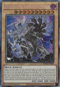 Lord of the Heavenly Prison - Burst of Destiny (BODE) #BODE-EN030 - Secret Rare YuGiOh Trading Card