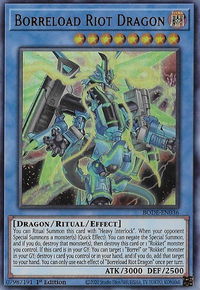Borreload Riot Dragon - Burst of Destiny (BODE) #BODE-EN036 - Ultra Rare YuGiOh Trading Card