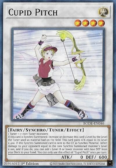 Cupid Pitch - Burst of Destiny YuGiOh trading card