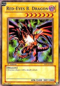Red-Eyes B. Dragon - Structure Deck: Dragon's Roar YuGiOh trading card