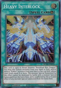 Heavy Interlock - Burst of Destiny (BODE) #BODE-EN052 - Super Rare YuGiOh Trading Card