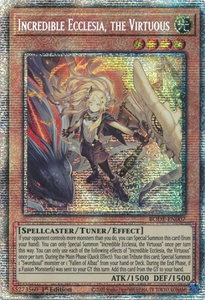 Incredible Ecclesia, the Virtuous (Starlight Rare) - Burst of Destiny (BODE) #BODE-EN007 - Starlight Rare YuGiOh Trading Card