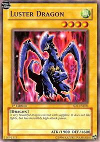 Luster Dragon - Structure Deck: Dragon's Roar (SD1) #SD1-EN003 - Common / Short Print YuGiOh Trading Card