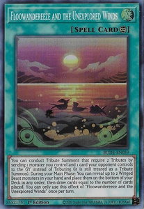 Floowandereeze and the Unexplored Winds - Burst of Destiny (BODE) #BODE-EN059 - Super Rare YuGiOh Trading Card