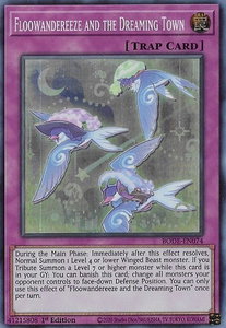 Floowandereeze and the Dreaming Town - Burst of Destiny (BODE) #BODE-EN074 - Super Rare YuGiOh Trading Card