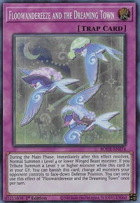 Floowandereeze and the Dreaming Town - Burst of Destiny (BODE) #BODE-EN074 - Super Rare YuGiOh Trading Card