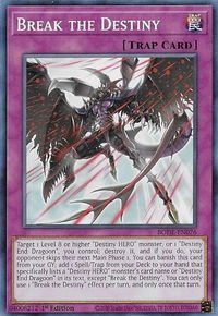 Break the Destiny - Burst of Destiny (BODE) #BODE-EN076 - Common / Short Print YuGiOh Trading Card
