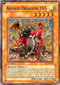 Armed Dragon LV5 - Structure Deck: Dragon's Roar YuGiOh trading card