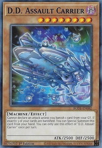 D.D. Assault Carrier - Burst of Destiny (BODE) #BODE-EN082 - Common / Short Print YuGiOh Trading Card