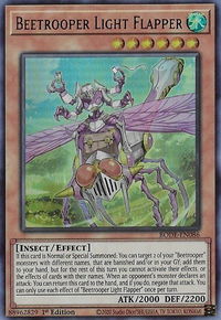 Beetrooper Light Flapper - Burst of Destiny (BODE) #BODE-EN086 - Ultra Rare YuGiOh Trading Card