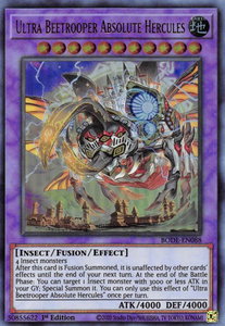 Ultra Beetrooper Absolute Hercules - Burst of Destiny (BODE) #BODE-EN088 - Ultra Rare YuGiOh Trading Card
