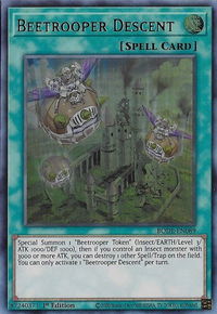 Beetrooper Descent - Burst of Destiny (BODE) #BODE-EN089 - Ultra Rare YuGiOh Trading Card
