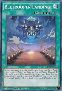 Beetrooper Landing - Burst of Destiny (BODE) #BODE-EN090 - Common / Short Print YuGiOh Trading Card