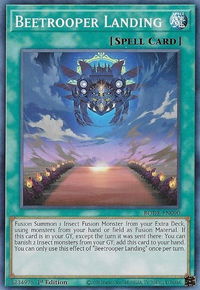 Beetrooper Landing - Burst of Destiny (BODE) #BODE-EN090 - Common / Short Print YuGiOh Trading Card