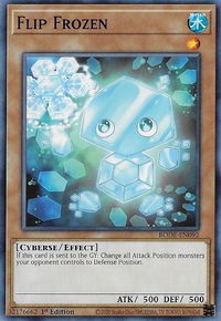 Flip Frozen - Burst of Destiny (BODE) #BODE-EN092 - Common / Short Print YuGiOh Trading Card