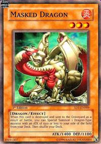 Masked Dragon - Structure Deck: Dragon's Roar YuGiOh trading card