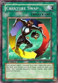 Creature Swap - Structure Deck: Dragon's Roar (SD1) #SD1-EN018 - Common / Short Print YuGiOh Trading Card