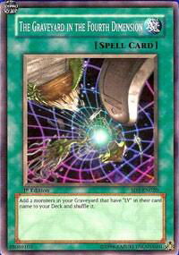 The Graveyard in the Fourth Dimension - Structure Deck: Dragon's Roar (SD1) #SD1-EN020 - Common / Short Print YuGiOh Trading Card