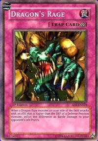 Dragon's Rage - Structure Deck: Dragon's Roar YuGiOh trading card