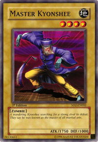 Master Kyonshee - Structure Deck: Zombie Madness (SD2) #SD2-EN002 - Common / Short Print YuGiOh Trading Card