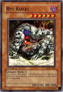 Ryu Kokki - Structure Deck: Zombie Madness (SD2) #SD2-EN008 - Common / Short Print YuGiOh Trading Card