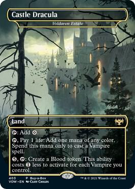 Castle Dracula - Voldaren Estate - Buy-A-Box Promos Magic: The Gathering trading card