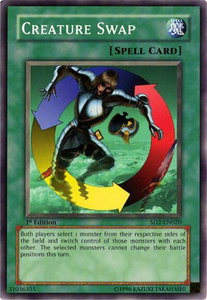 Creature Swap - Structure Deck: Zombie Madness (SD2) #SD2-EN020 - Common / Short Print YuGiOh Trading Card