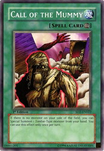 Call of the Mummy - Structure Deck: Zombie Madness (SD2) #SD2-EN022 - Common / Short Print YuGiOh Trading Card