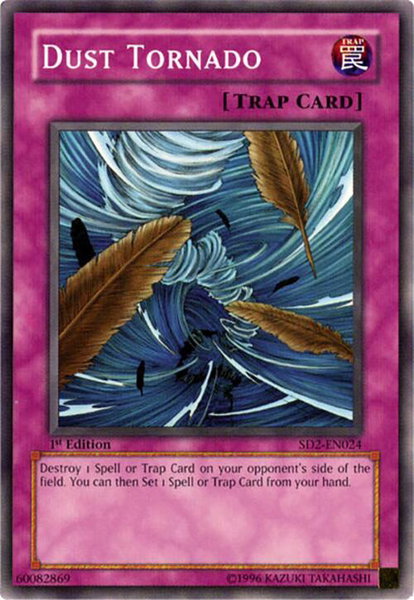 Dust Tornado - Structure Deck: Zombie Madness YuGiOh trading card