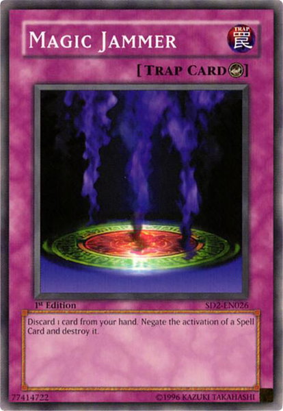 Magic Jammer - Structure Deck: Zombie Madness YuGiOh trading card