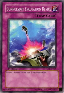 Compulsory Evacuation Device - Structure Deck: Zombie Madness (SD2) #SD2-EN028 - Common / Short Print YuGiOh Trading Card