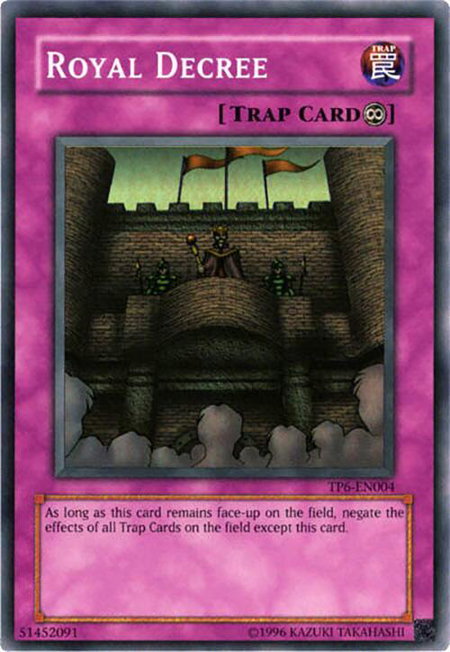 Royal Decree - Tournament Pack 6 YuGiOh trading card