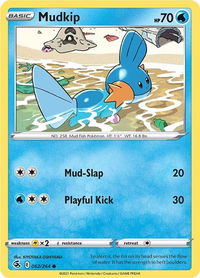 Mudkip - SWSH08: Fusion Strike (SWSH08) #062/264 - Common Pokémon Trading Card