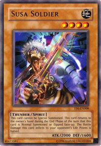 Susa Soldier - Tournament Pack 6 (TP6) #TP6-EN008 - Rare YuGiOh Trading Card