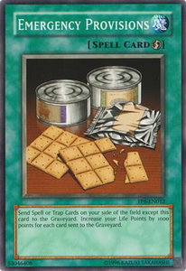 Emergency Provisions - Tournament Pack 6 (TP6) #TP6-EN012 - Common / Short Print YuGiOh Trading Card