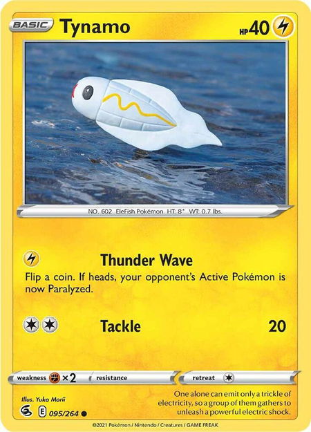 Tynamo - SWSH08: Fusion Strike Pokémon trading card